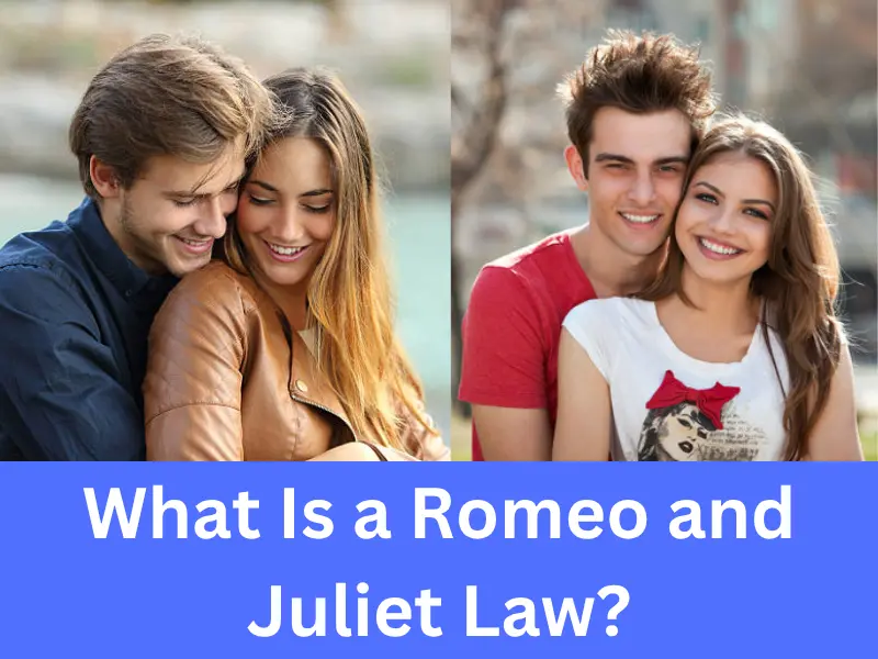 Two young couples illustrating close-in-age teenage relationships protected by Romeo and Juliet laws