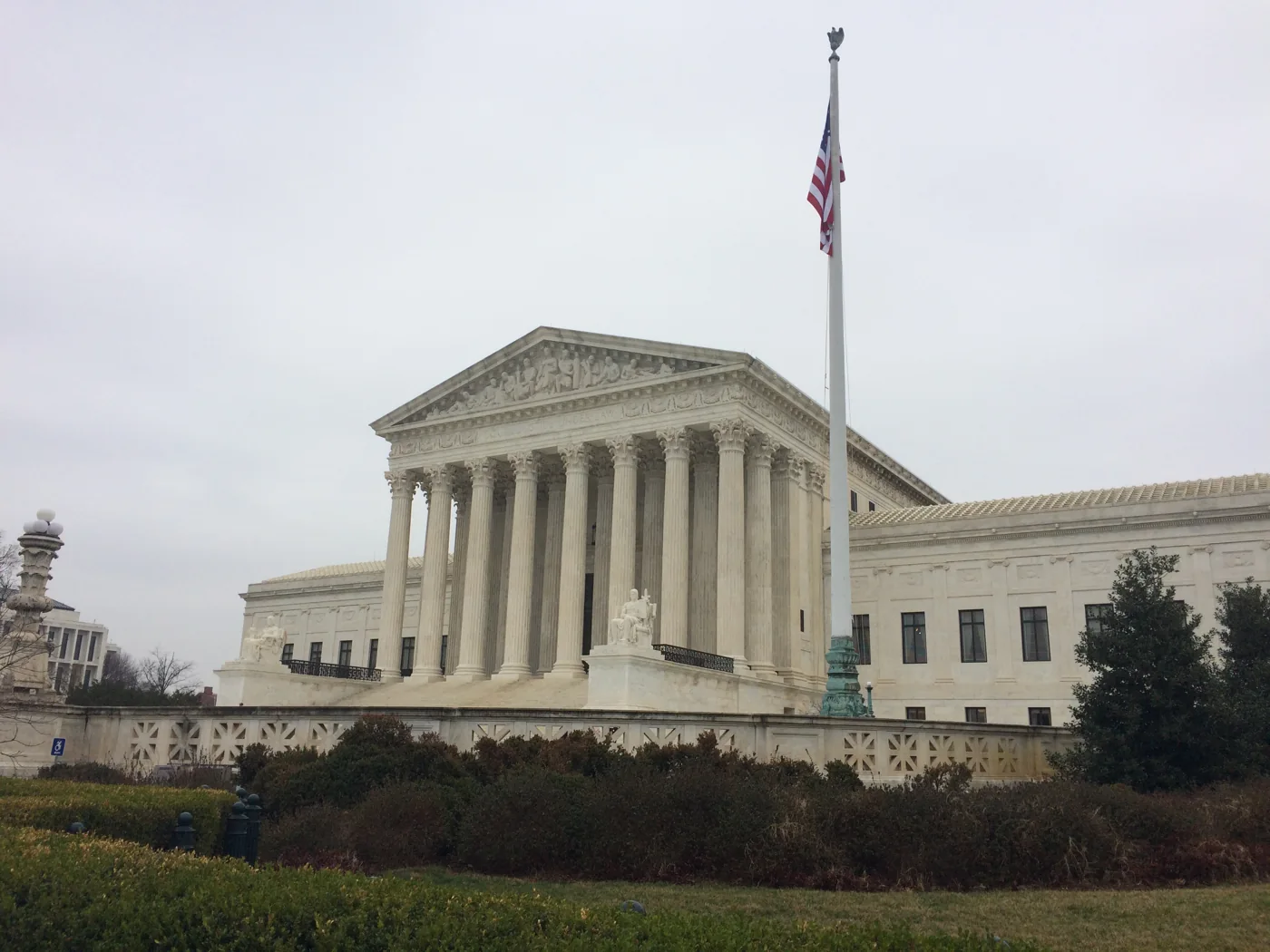 Exterior of the United States Supreme Court building